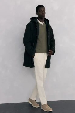 Hombre Pedro del Hierro Jerséis>Jersey cuello pico lana merino y cashmere