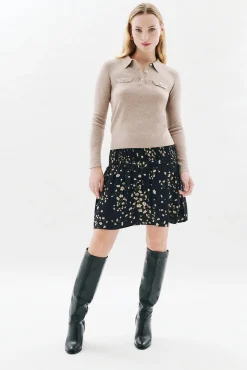 Mujer Caroll Jerséis>Jersey cuello polo