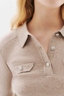 Mujer Caroll Jerséis>Jersey cuello polo