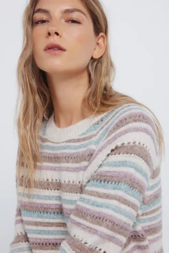 Mujer Springfield Jerséis>Jersey cuello polo