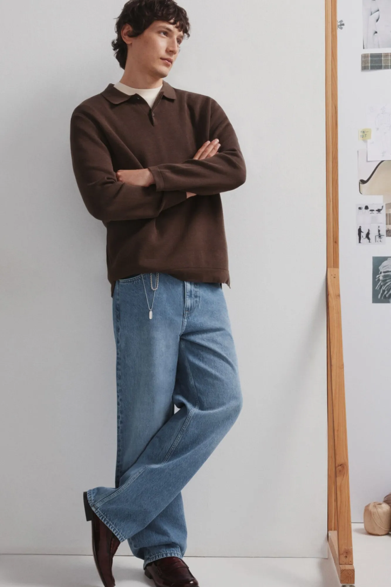 Hombre Springfield Jerséis>Jersey cuello polo botones