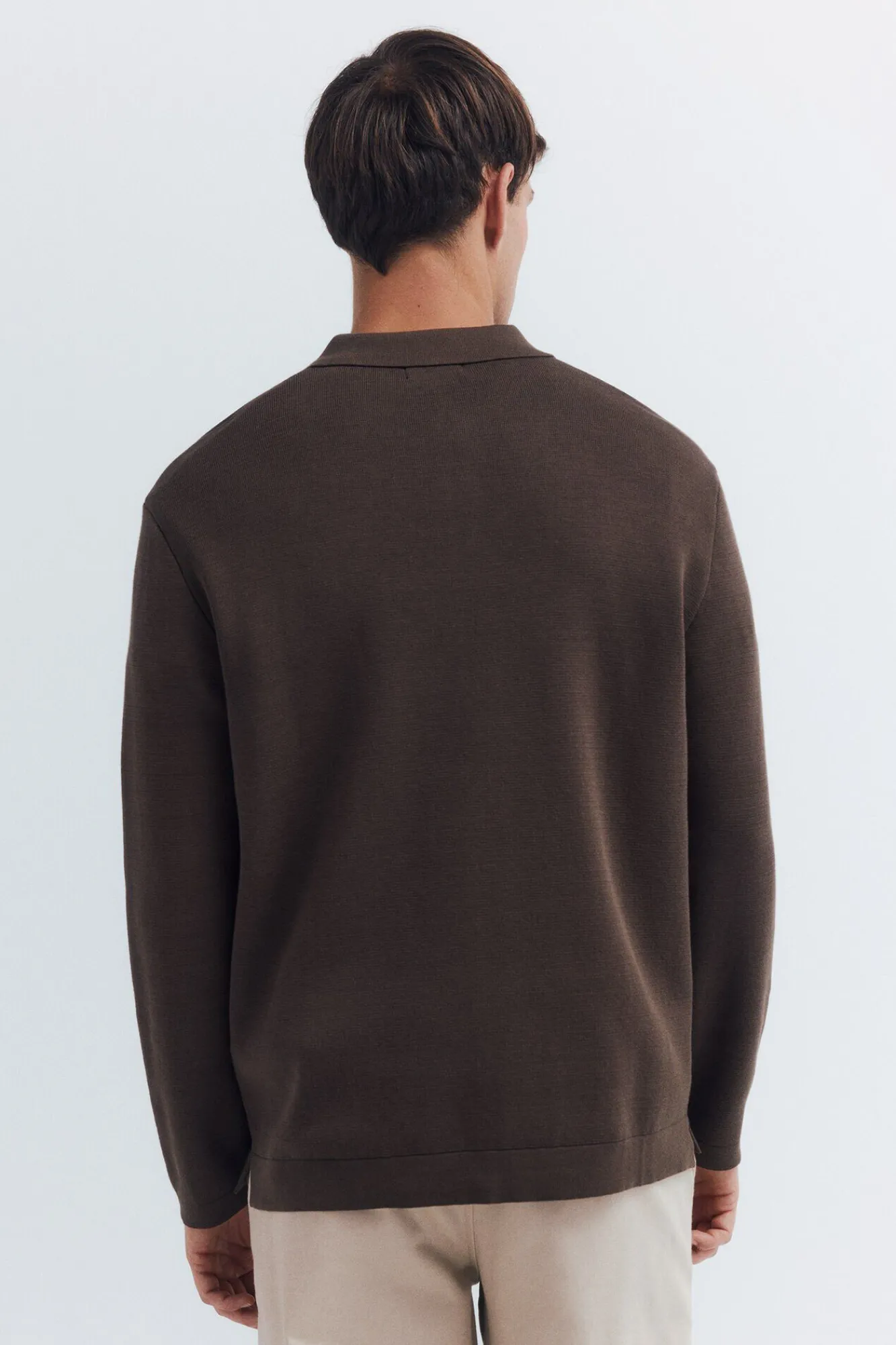 Hombre Springfield Jerséis>Jersey cuello polo botones