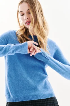 Mujer Caroll Jerséis>Jersey cuello redondo 100% cachemir