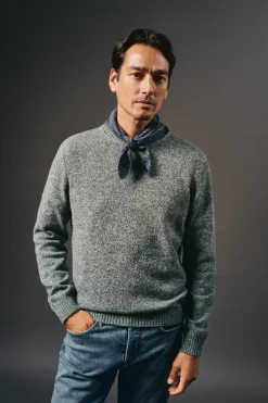 Hombre OOTO Jerséis>Jersey cuello redondo algodón torzal