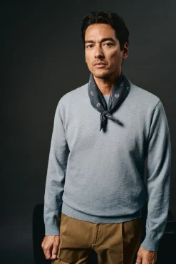 Hombre OOTO Jerséis>Jersey cuello redondo algodón