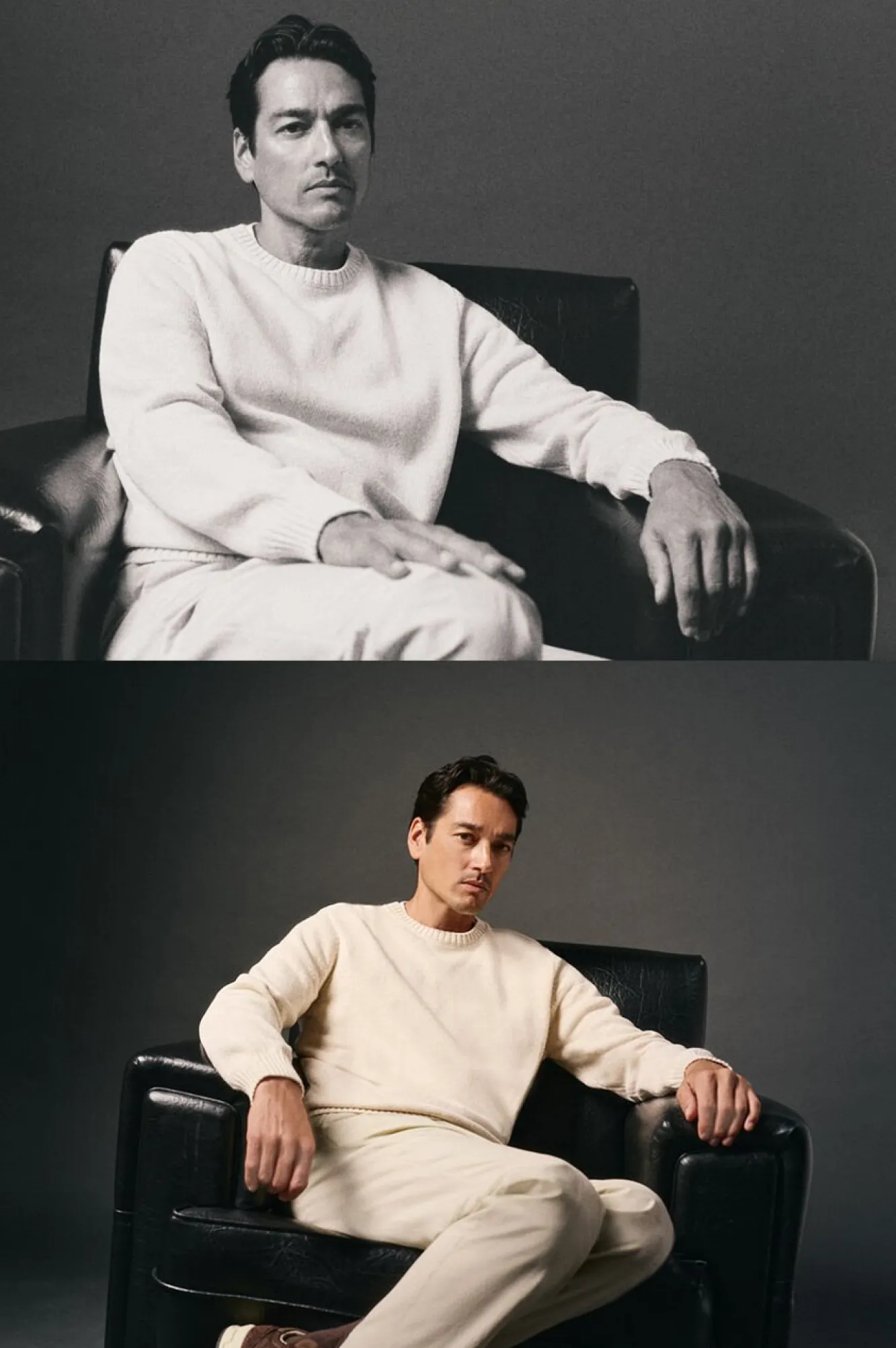 Hombre OOTO Jerséis>Jersey cuello redondo algodón torzal