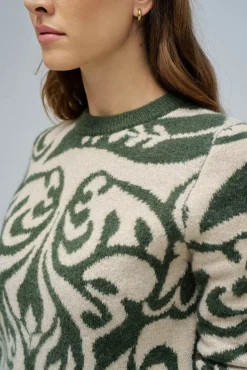 Mujer Salsa Jeans Jerséis>Jersey de lana con jacquard