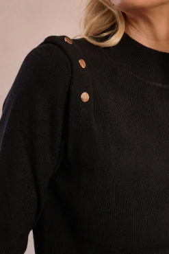 Mujer Molly Bracken Jerséis>Jersey de manga larga detalle abalorios