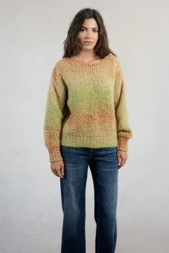 Mujer Molly Bracken Jerséis>Jersey de manga larga motivo tie dye