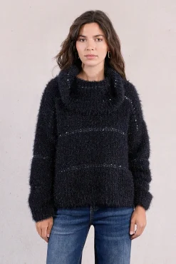 Mujer Molly Bracken Jerséis>Jersey de mujer de manga larga estampado rayas