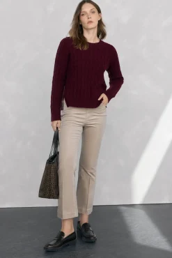 Mujer Pedro del Hierro Jerséis>Jersey de ochos lana merino