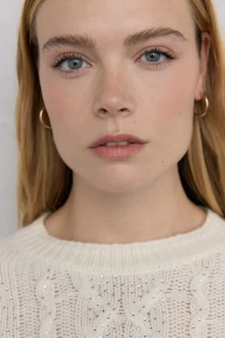 Mujer Pedro del Hierro Jerséis>Jersey de ochos tachas brillo