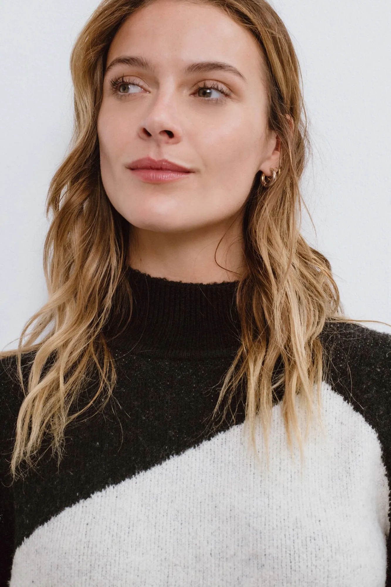 Mujer Vila Jerséis>Jersey de punto color block