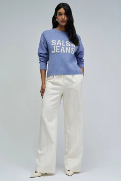 Mujer Salsa Jeans Jerséis>Jersey de punto con branding