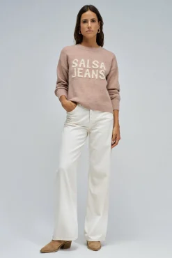 Mujer Salsa Jeans Jerséis>Jersey de punto con branding