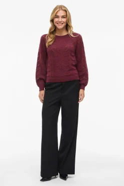 Mujer Vila Jerséis>Jersey de punto con calados