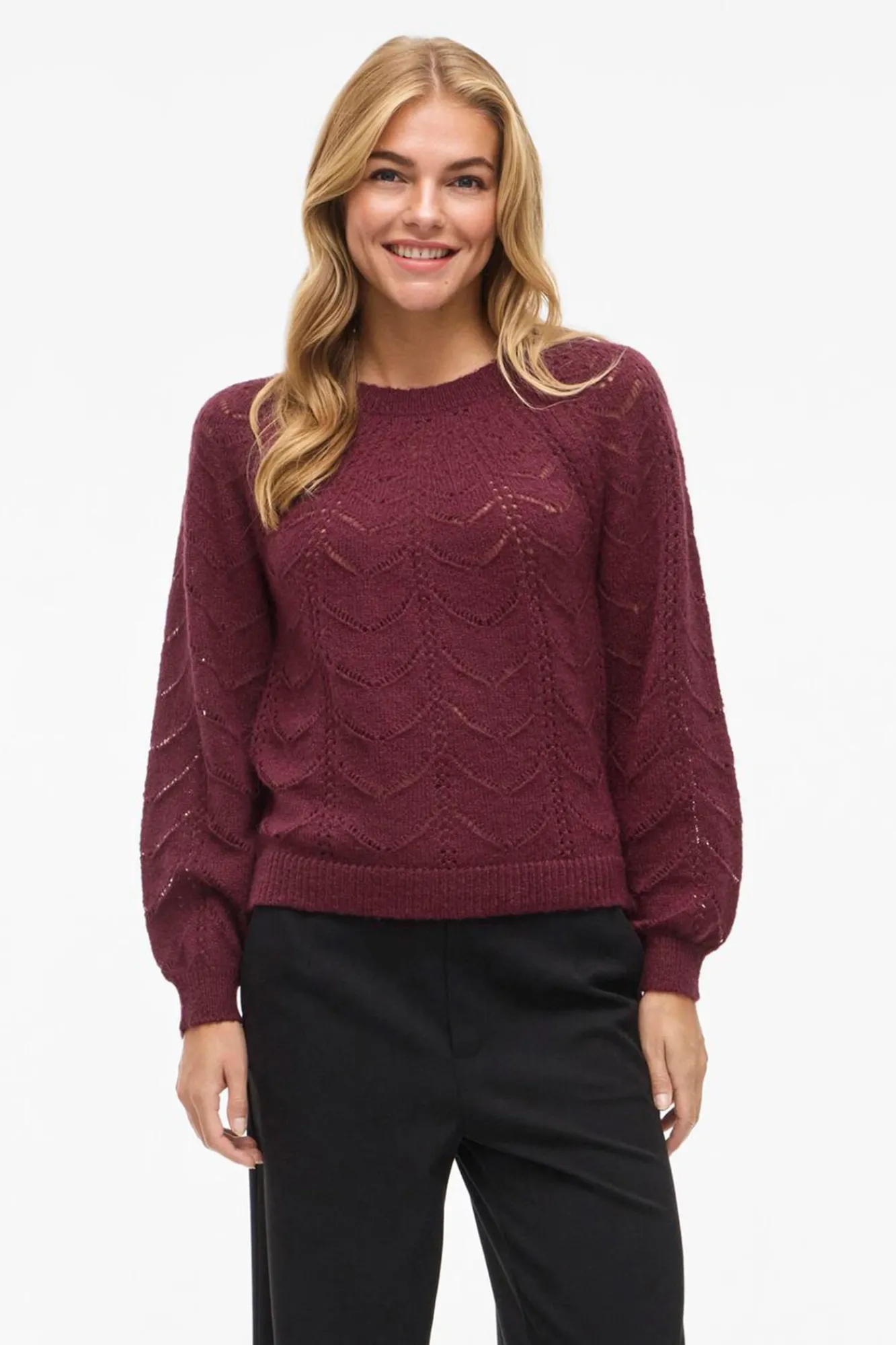 Mujer Vila Jerséis>Jersey de punto con calados