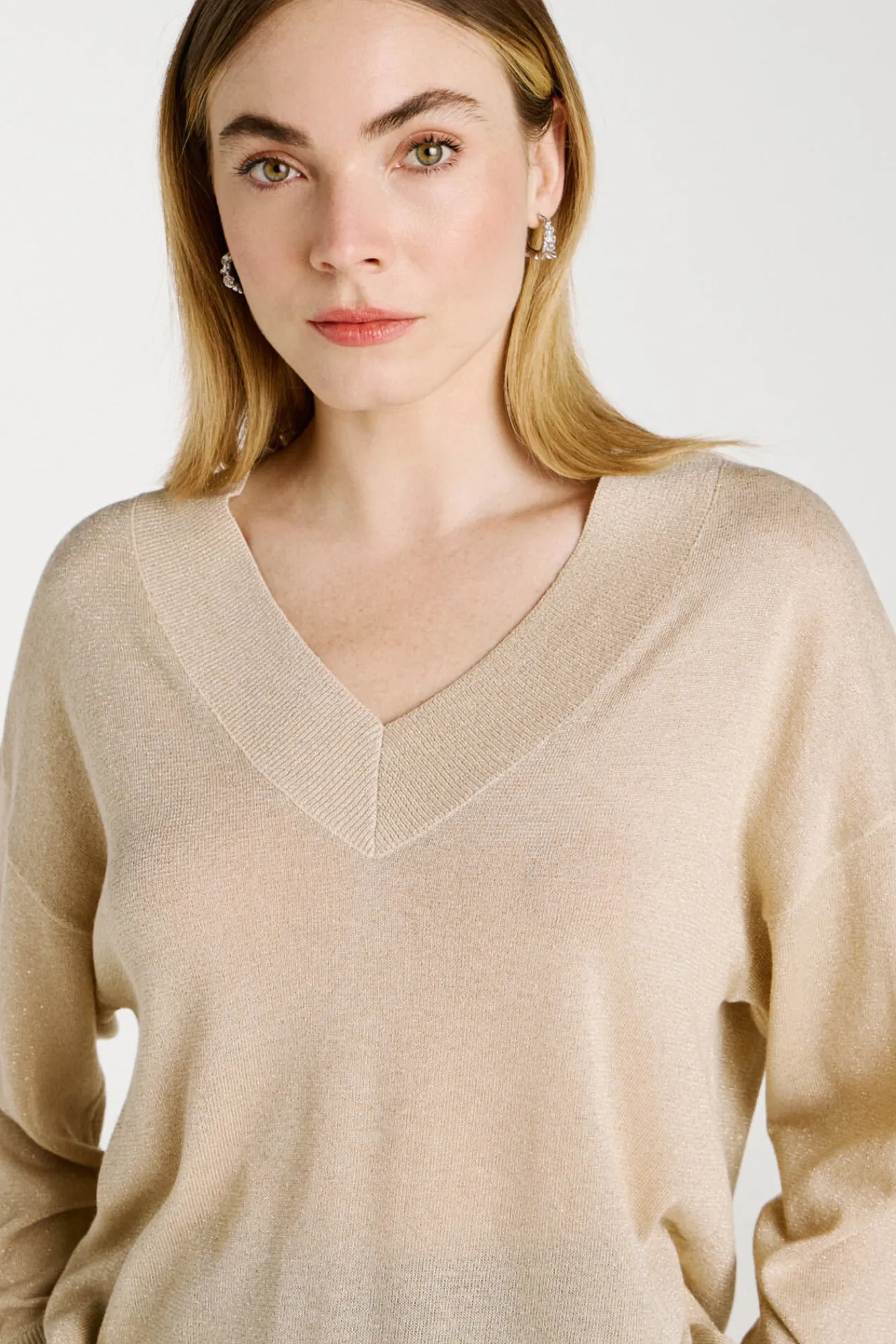 Mujer Vila Jerséis>Jersey de punto con glitter