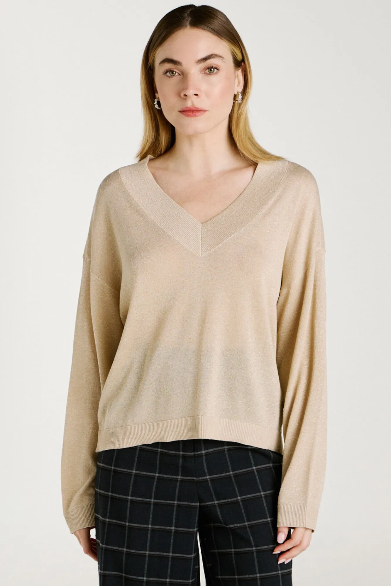 Mujer Vila Jerséis>Jersey de punto con glitter