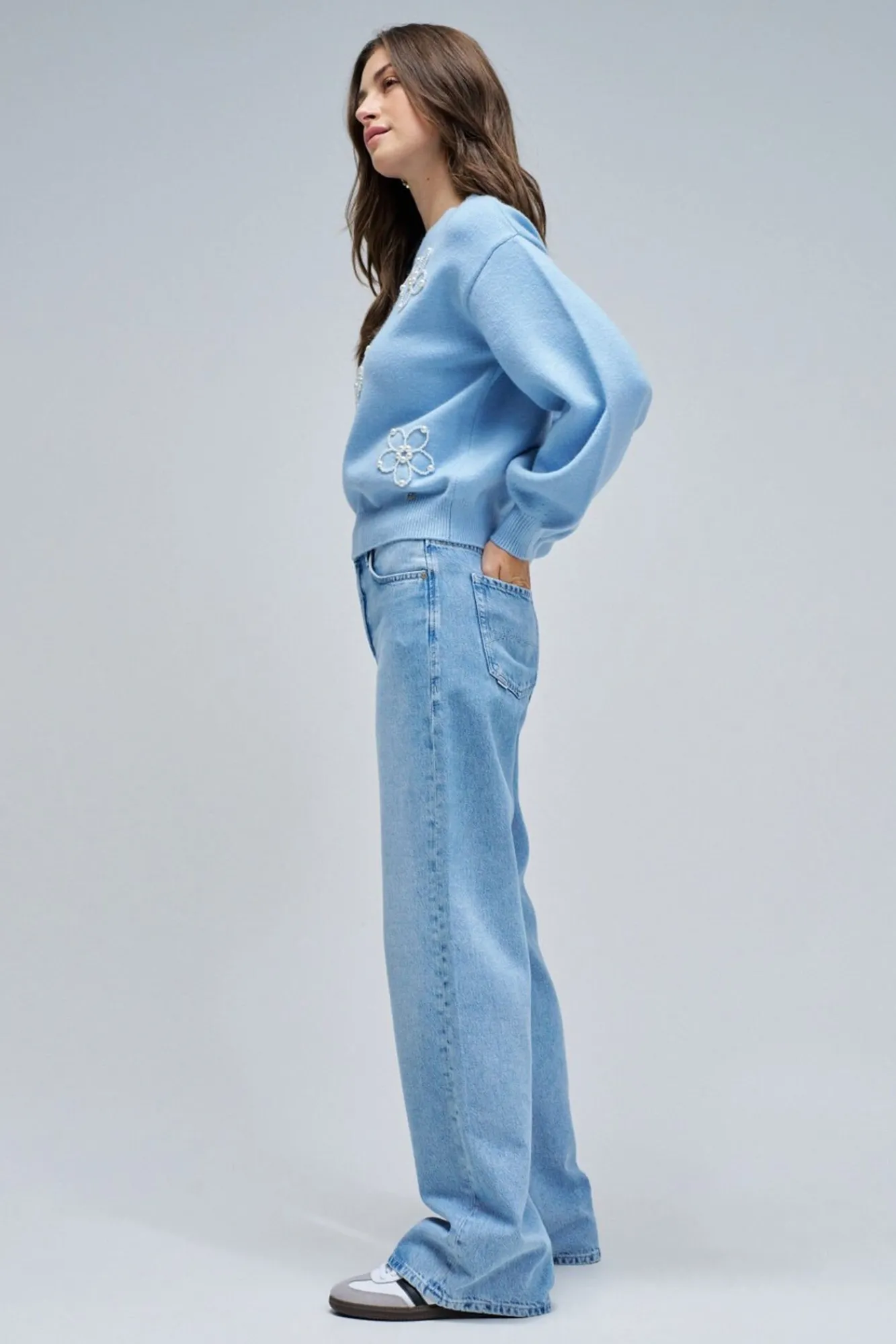 Mujer Salsa Jeans Jerséis>Jersey de punto con perlas