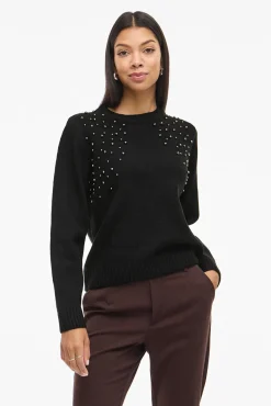 Mujer Vila Jerséis>Jersey de punto con tachas