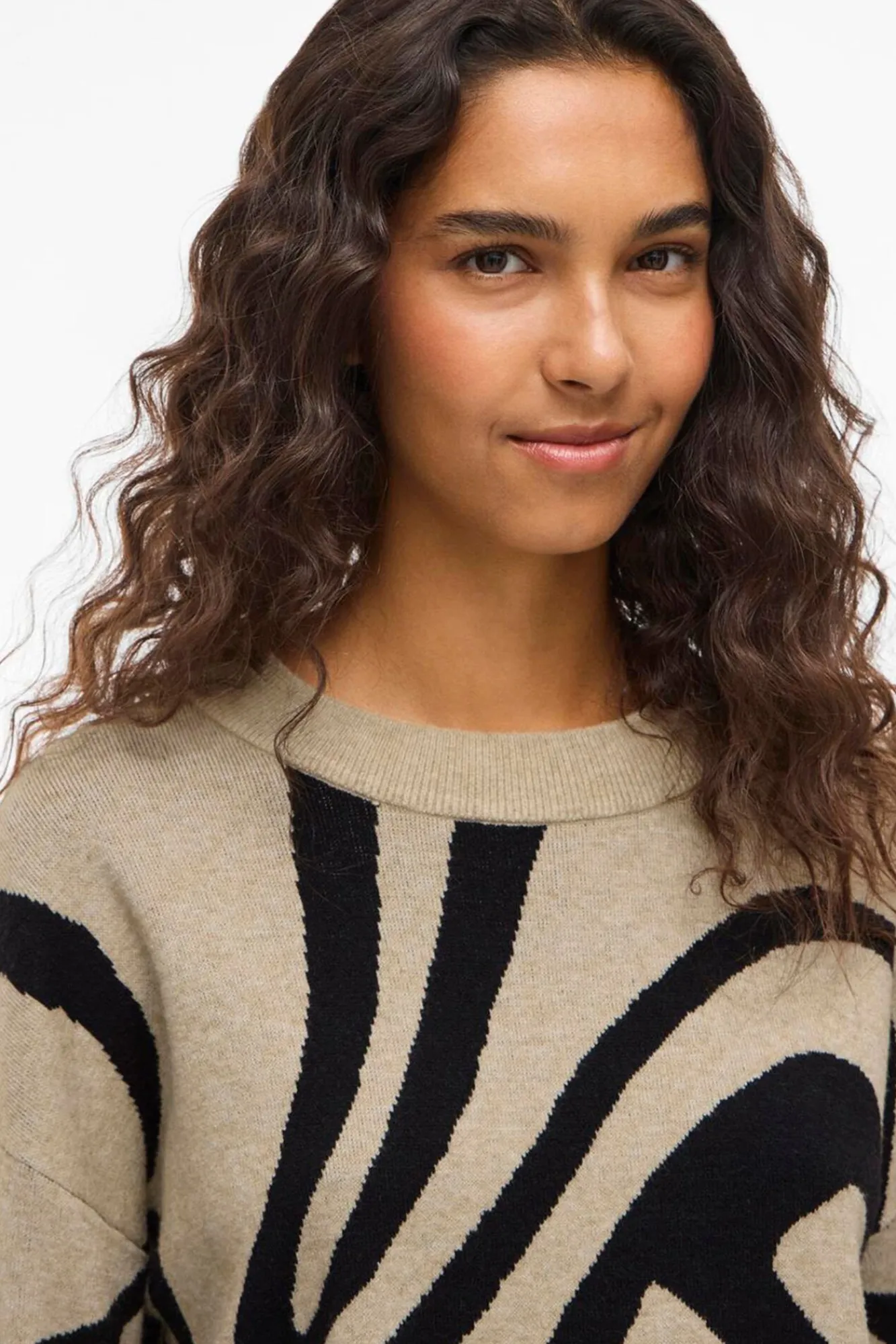 Mujer Vila Jerséis>Jersey de punto con viscosa