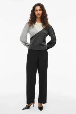 Mujer Vila Jerséis>Jersey de punto con viscosa