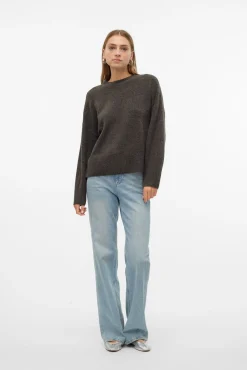 Mujer Vero Moda Jerséis>Jersey de punto cuello redondo