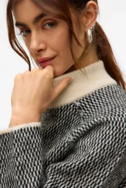 Mujer Vero Moda Jerséis>Jersey de punto cuello subido