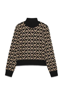 Mujer Vero Moda Jerséis>Jersey de punto cuello subido