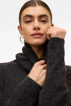 Mujer Vero Moda Jerséis>Jersey de punto cuello vuelto