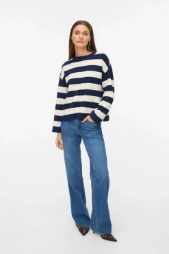 Mujer Vero Moda Jerséis>Jersey de punto fino cuello redondo