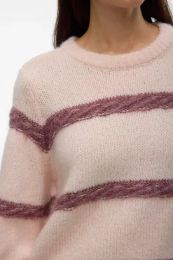 Mujer Vero Moda Jerséis>Jersey de punto rayas