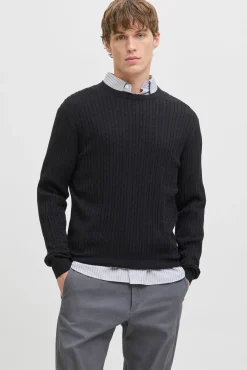 Hombre Jack & Jones Jerséis>Jersey de punto trenzado