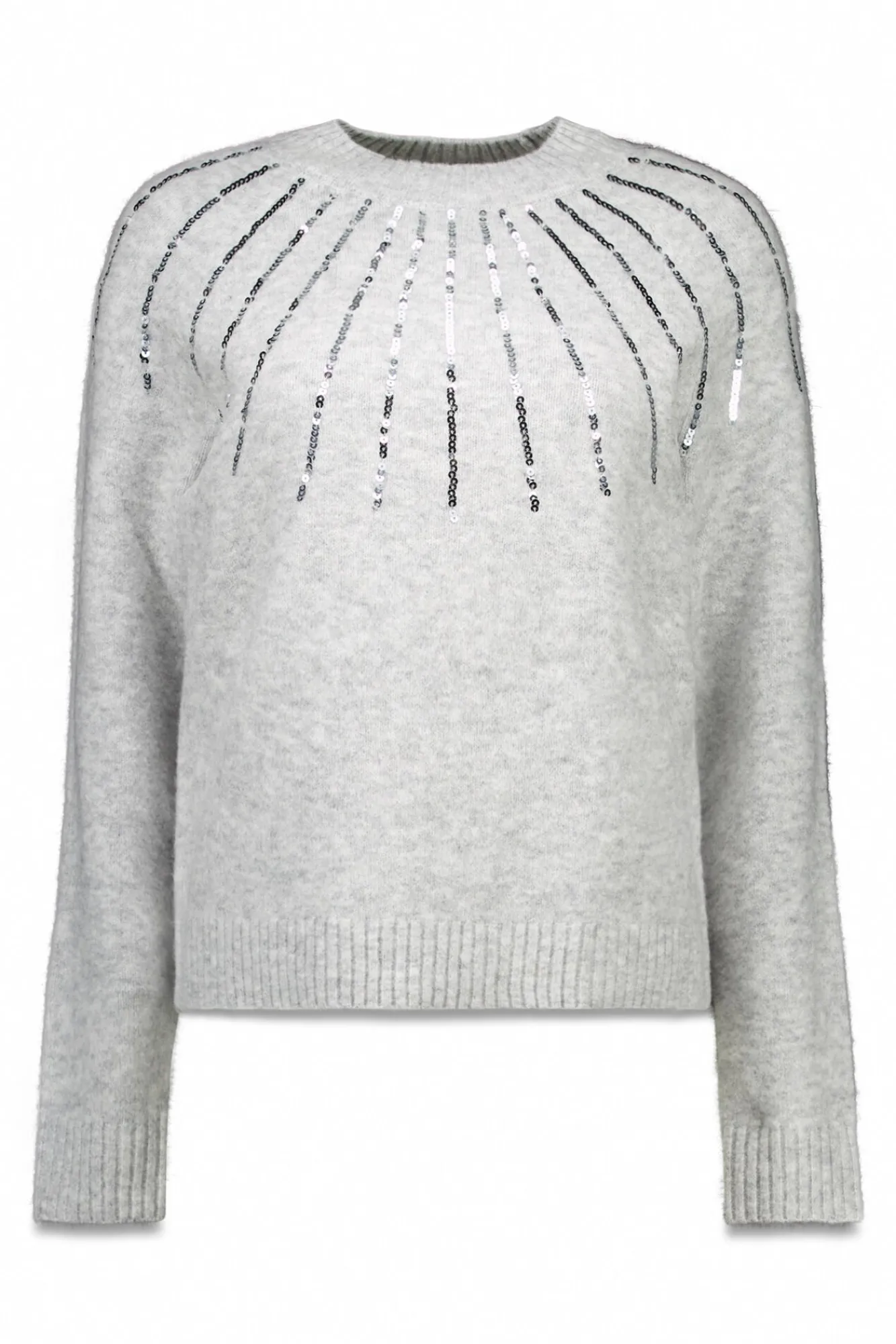 Mujer Cortefiel Jerséis>Jersey delantero lentejuelas.