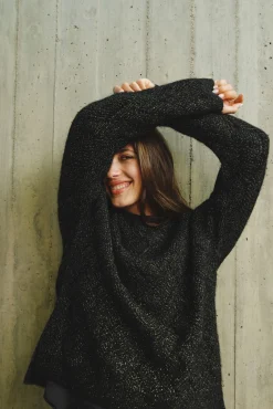 Mujer Cortefiel Jerséis>Jersey delantero lentejuelas.