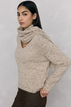 Mujer Pedro del Hierro Jerséis>Jersey fantasía bufanda