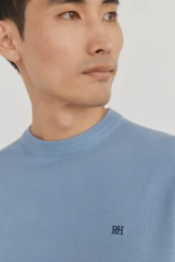 Hombre Pedro del Hierro Jerséis>Jersey fino algodón premium cuello redondo