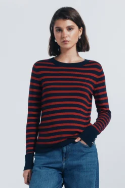 Mujer Springfield Jerséis>Jersey fino botones puños