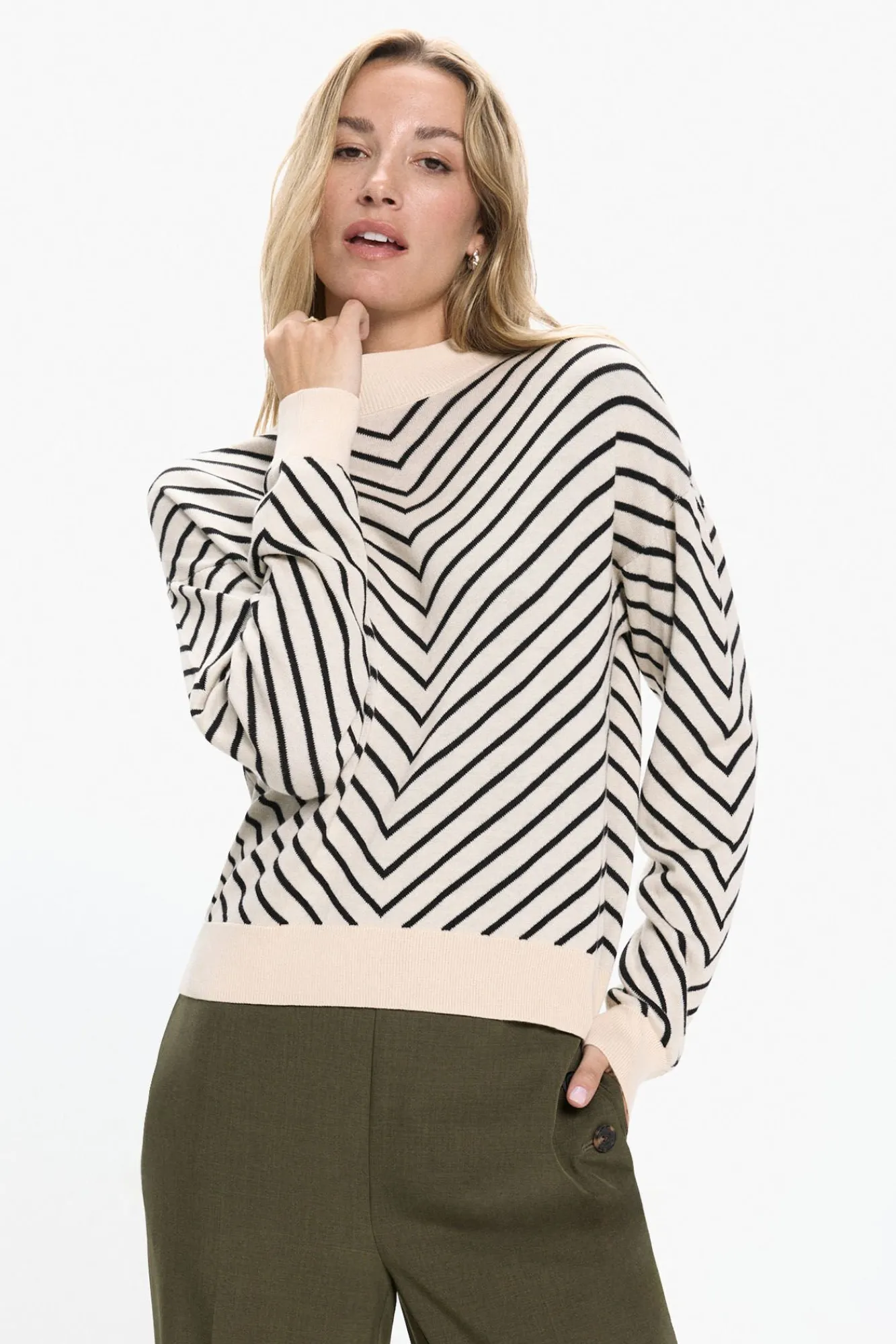 Mujer Vero Moda Jerséis>Jersey fino de manga larga