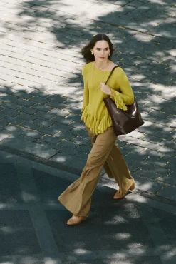 Mujer Cortefiel Jerséis>Jersey fino volantes.