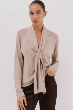 Mujer Cortefiel Jerséis>Jersey foulard aro