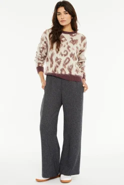 Mujer System Action Jerséis>Jersey jacquard animal print