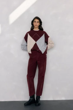 Mujer Pedro del Hierro Jerséis>Jersey jacquard de rombos