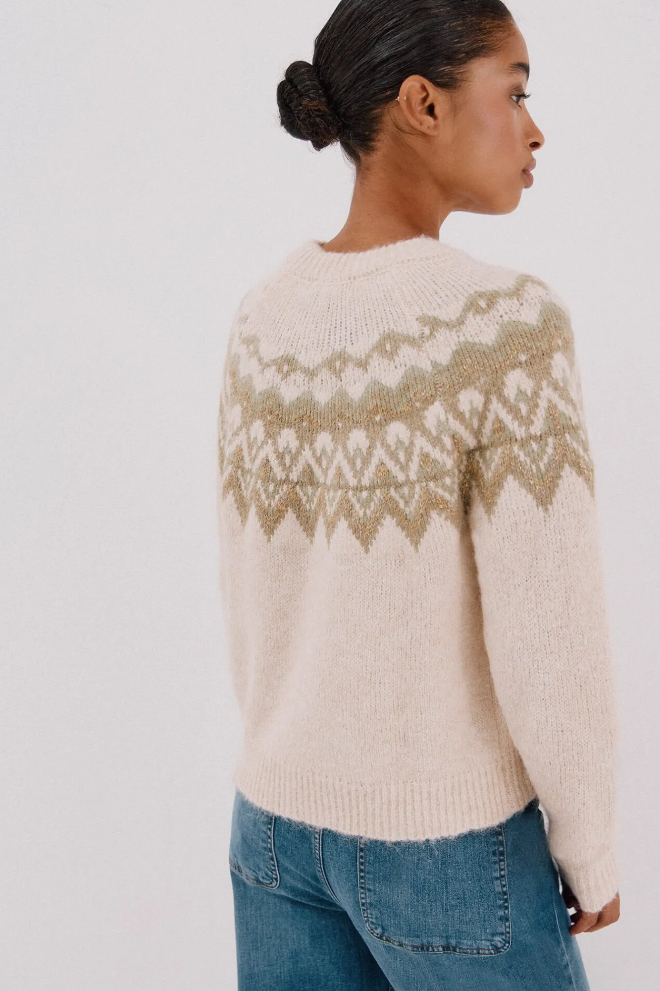 Mujer Cortefiel Jerséis>Jersey jacquard Fair Isle