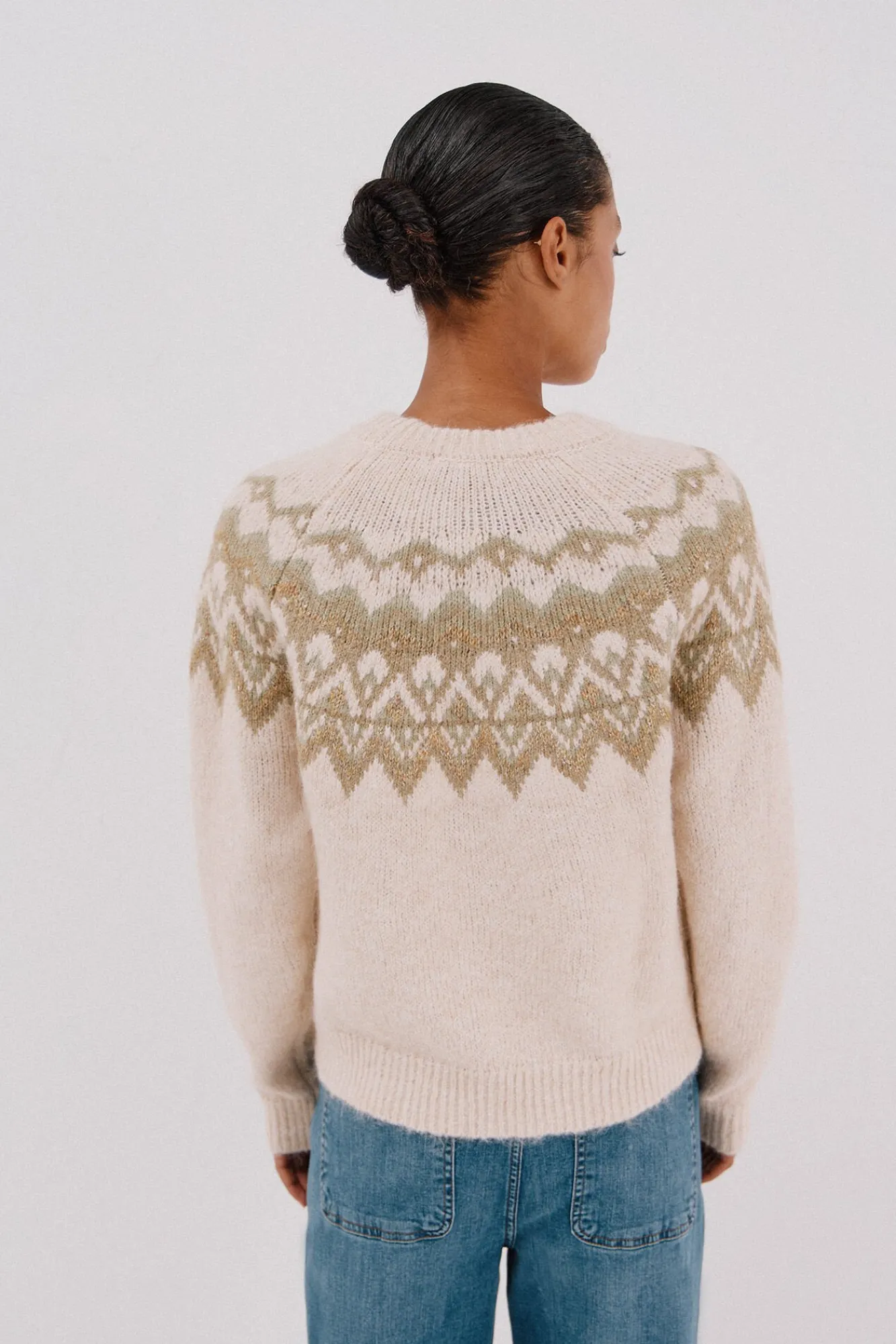 Mujer Cortefiel Jerséis>Jersey jacquard Fair Isle