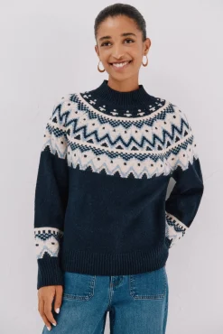 Mujer Cortefiel Jerséis>Jersey jacquard posicional.