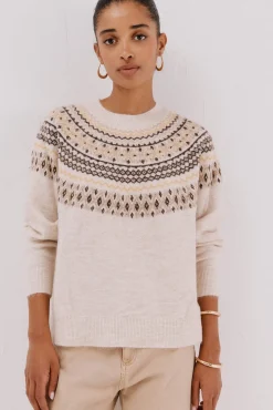 Mujer Cortefiel Jerséis>Jersey jacquard posicional