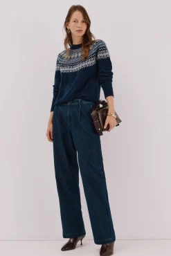 Mujer Cortefiel Jerséis>Jersey jacquard posicional