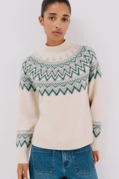 Mujer Cortefiel Jerséis>Jersey jacquard posicional.